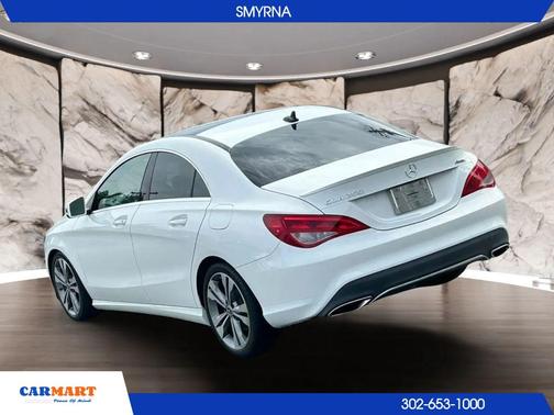 White 2018 Mercedes-Benz CLA 250 4MATIC