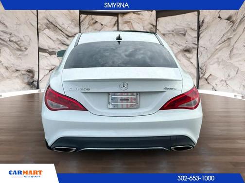 White 2018 Mercedes-Benz CLA 250 4MATIC