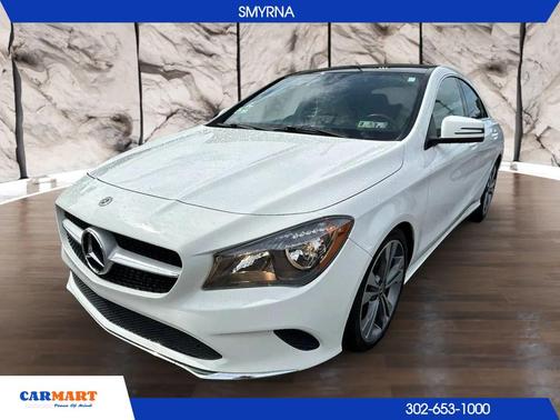 White 2018 Mercedes-Benz CLA 250 4MATIC