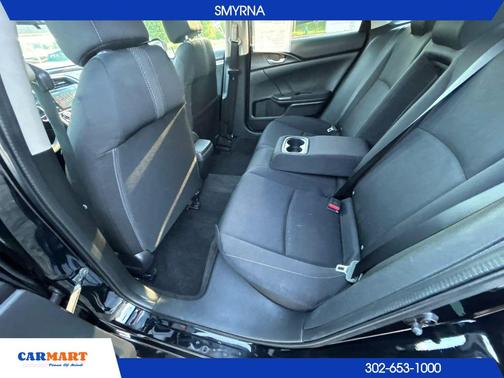 Black 2017 Honda Civic EX