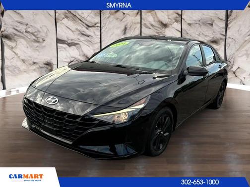 Phantom Black 2021 Hyundai ELANTRA SEL