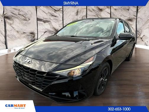 Phantom Black 2021 Hyundai ELANTRA SEL