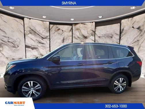 Blue 2017 Honda Pilot EX-L