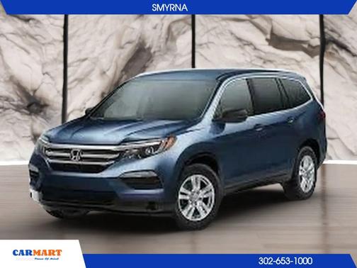 Blue 2017 Honda Pilot EX-L