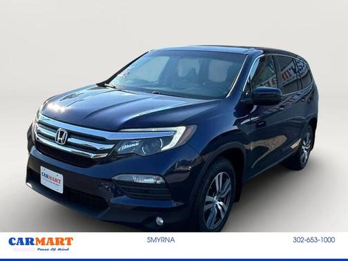 Blue 2017 Honda Pilot EX-L