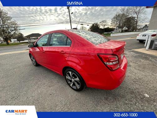 Red Hot 2017 Chevrolet Sonic Premier