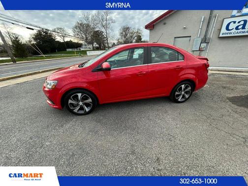 Red Hot 2017 Chevrolet Sonic Premier