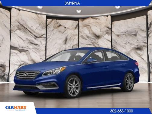 Blue 2017 Hyundai SONATA Sport