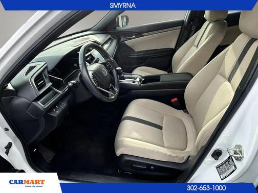 Platinum White Pearl 2021 Honda Civic EX