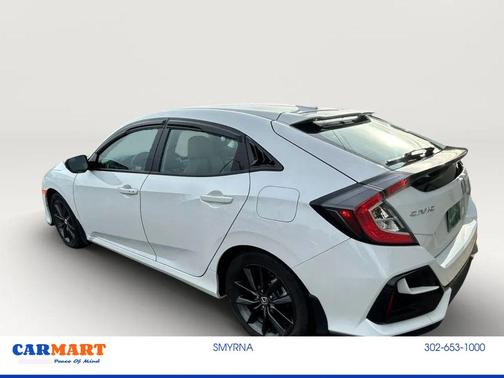 Platinum White Pearl 2021 Honda Civic EX