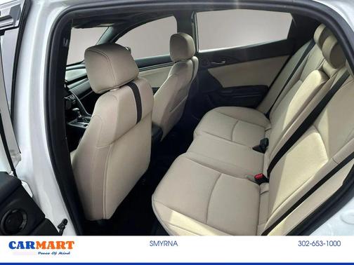 Platinum White Pearl 2021 Honda Civic EX