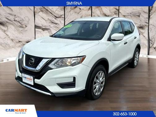 Glacier White 2018 Nissan Rogue S
