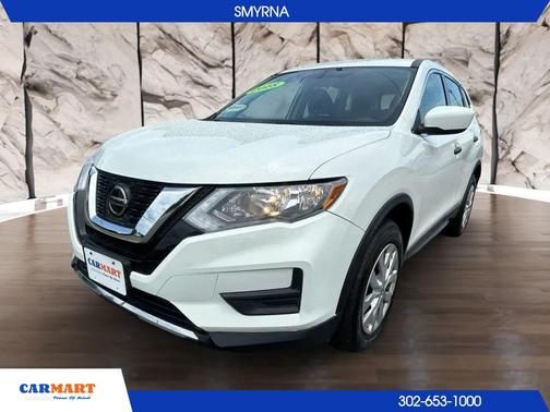 Glacier White 2018 Nissan Rogue S