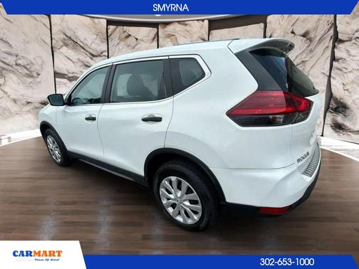 Glacier White 2018 Nissan Rogue S