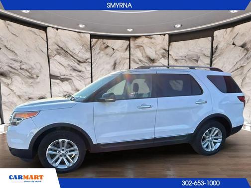 Oxford White 2013 Ford Explorer XLT