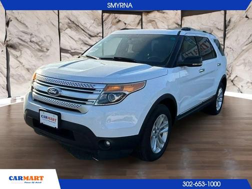 Oxford White 2013 Ford Explorer XLT