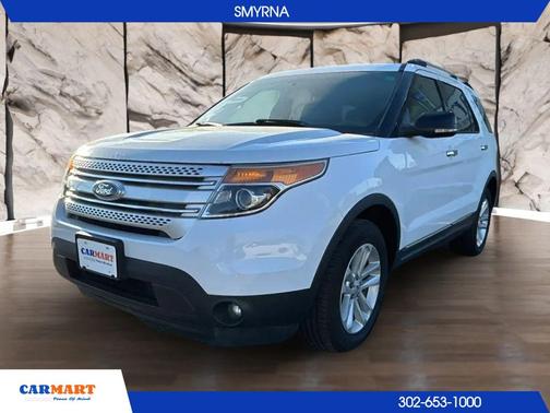 Oxford White 2013 Ford Explorer XLT
