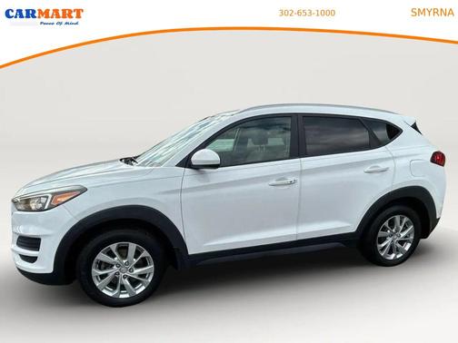 Dazzling White 2019 Hyundai TUCSON Value