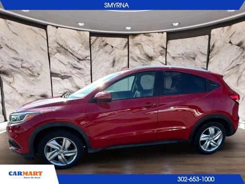 Milano Red 2019 Honda HR-V EX