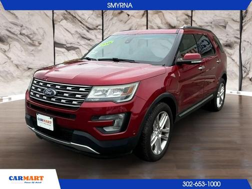 Ruby Red Metallic Tinted Clearcoat 2016 Ford Explorer Limited