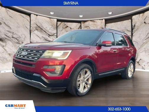 Ruby Red Metallic Tinted Clearcoat 2016 Ford Explorer Limited