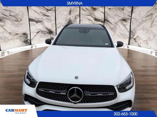 White 2021 Mercedes-Benz GLC 300 4MATIC