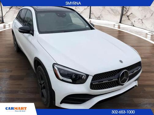 White 2021 Mercedes-Benz GLC 300 4MATIC