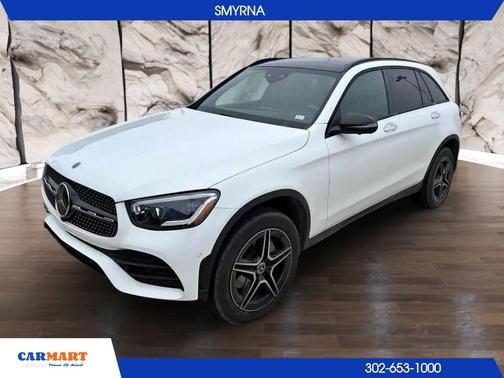 White 2021 Mercedes-Benz GLC 300 4MATIC