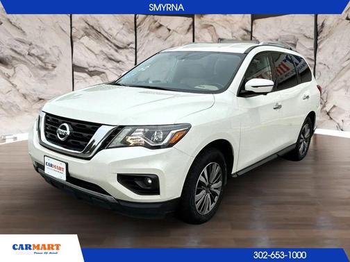 Pearl White Tricoat 2020 Nissan Pathfinder SL 4WD