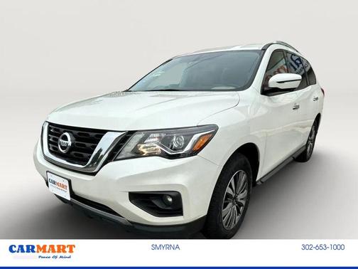 Pearl White Tricoat 2020 Nissan Pathfinder SL 4WD