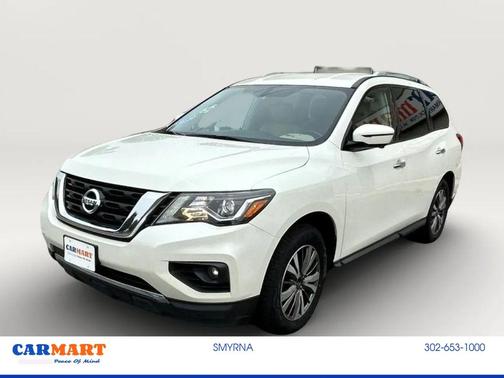 Pearl White Tricoat 2020 Nissan Pathfinder SL 4WD