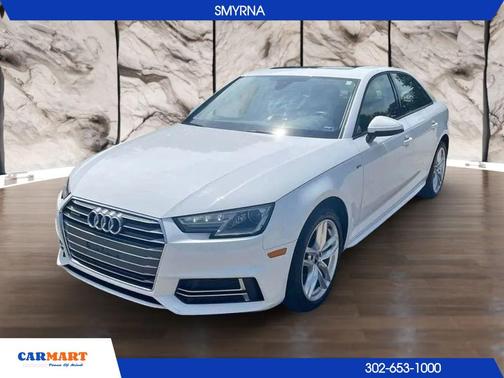 Ibis White 2017 Audi A4 2.0T Premium