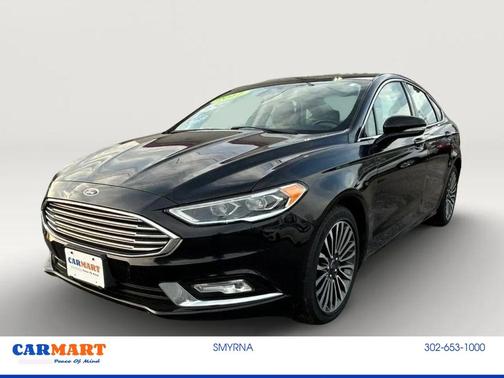 Shadow Black 2017 Ford Fusion SE