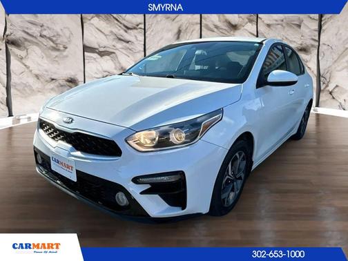 Clear White 2020 Kia Forte LXS
