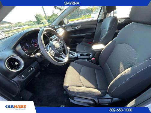 Clear White 2020 Kia Forte LXS