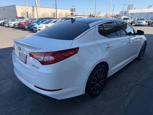 Snow White Pearl 2012 Kia Optima SX