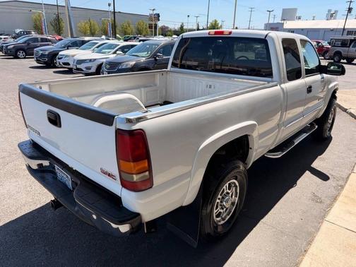Summit White 2003 GMC Sierra 2500 SLT H/D Extended Cab