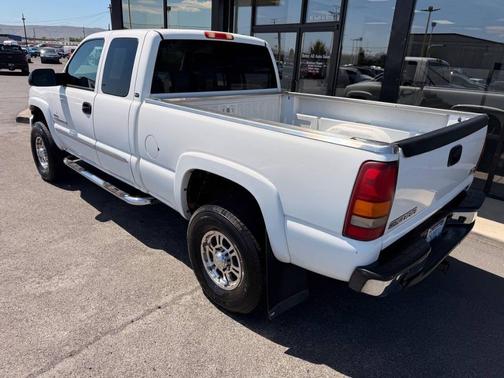 Summit White 2003 GMC Sierra 2500 SLT H/D Extended Cab