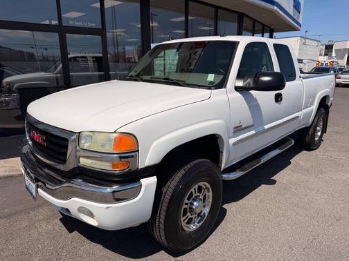 Summit White 2003 GMC Sierra 2500 SLT H/D Extended Cab