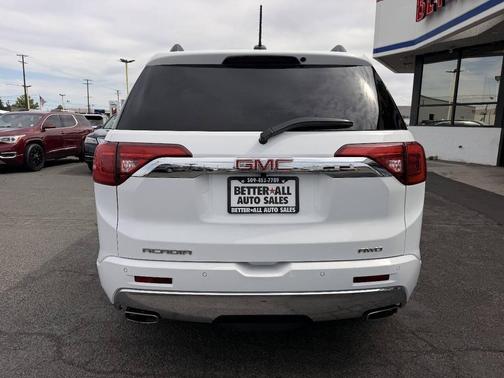 Summit White 2019 GMC Acadia Denali