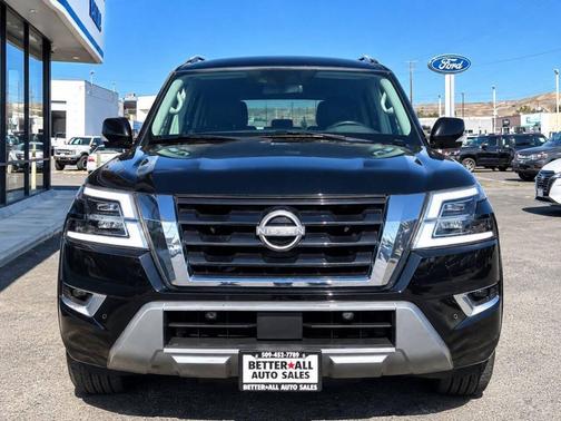 Super Black 2021 Nissan Armada SV 4WD