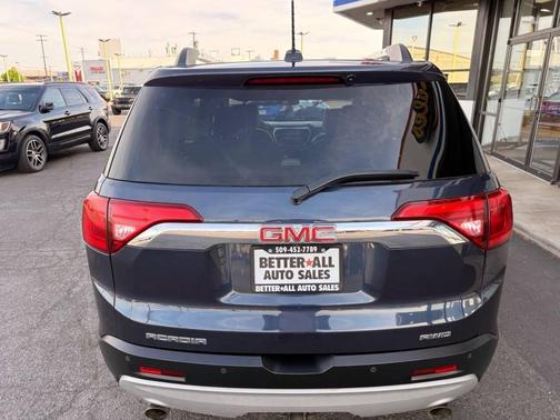 Blue Steel Metallic 2018 GMC Acadia SLT-2