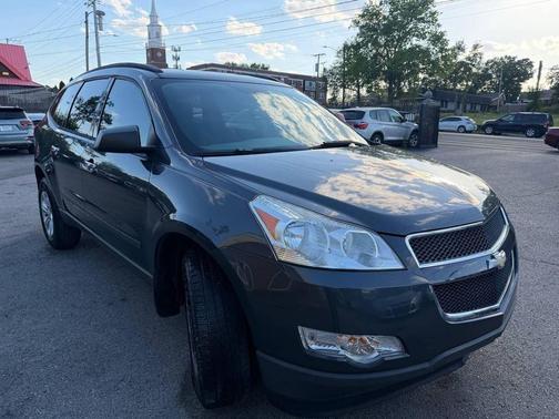 Gray 2011 Chevrolet Traverse LS