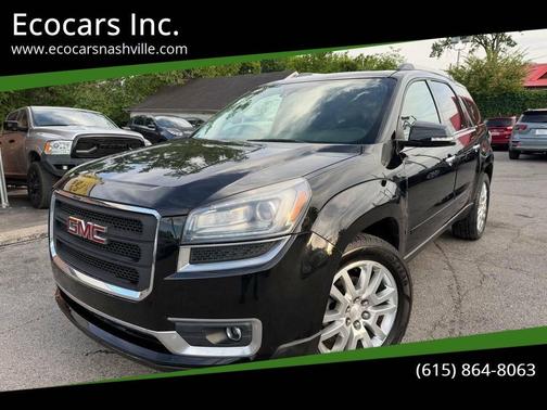 Black 2016 GMC Acadia SLT-1