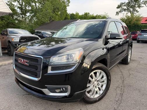 Black 2016 GMC Acadia SLT-1