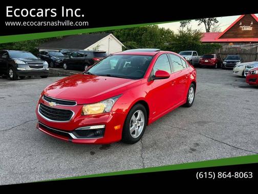 Red 2015 Chevrolet Cruze 1LT