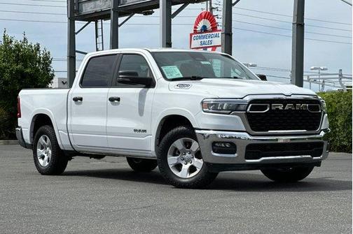 Bright White Clearcoat 2025 RAM 1500 Big Horn