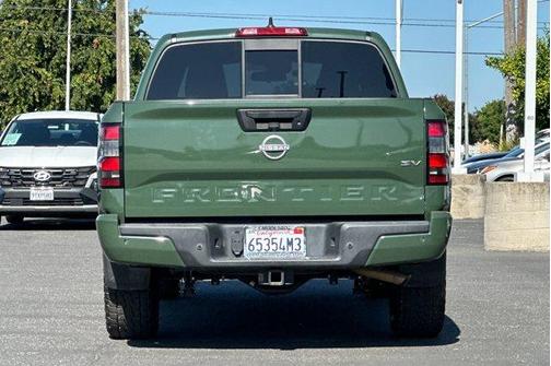 Tactical Green 2022 Nissan Frontier SV