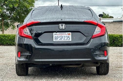 Black 2017 Honda Civic EX
