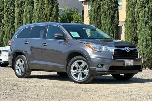 Predawn Gray Mica 2015 Toyota Highlander Limited
